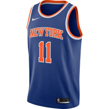 Load image into Gallery viewer, 11 - Men&#39;s Nike Frank Ntilikina Blue New York Knicks Replica Swingman Jersey - Icon Edition - Blue