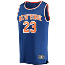Load image into Gallery viewer, 23 - Youth Fanatics Branded Wesley Matthews Royal New York Knicks Fast Break Replica Jersey - Icon Edition - Blue
