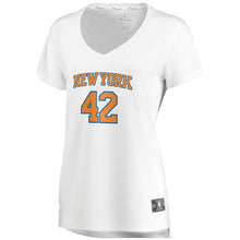 Load image into Gallery viewer, 42 - Women&#39;s Fanatics Branded Lance Thomas White New York Knicks Fast Break Replica Jersey - Association Edition - White