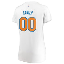 Load image into Gallery viewer, 00 - Women&#39;s Fanatics Branded Enes Kanter White New York Knicks Fast Break Replica Jersey - Association Edition - White
