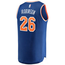 Load image into Gallery viewer, 26 - Men&#39;s Fanatics Branded Mitchell Robinson Blue New York Knicks Fast Break Replica Jersey – Icon Edition - Blue