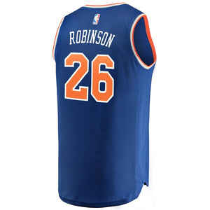 26 - Men's Fanatics Branded Mitchell Robinson Blue New York Knicks Fast Break Replica Jersey – Icon Edition - Blue