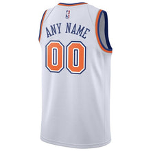 Load image into Gallery viewer, 00 - Men&#39;s Nike White New York Knicks Custom Swingman Jersey - Statement Edition - White